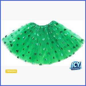 Women's Tulle Tutu Skirt with Elastic Waistband for Running and Dance
